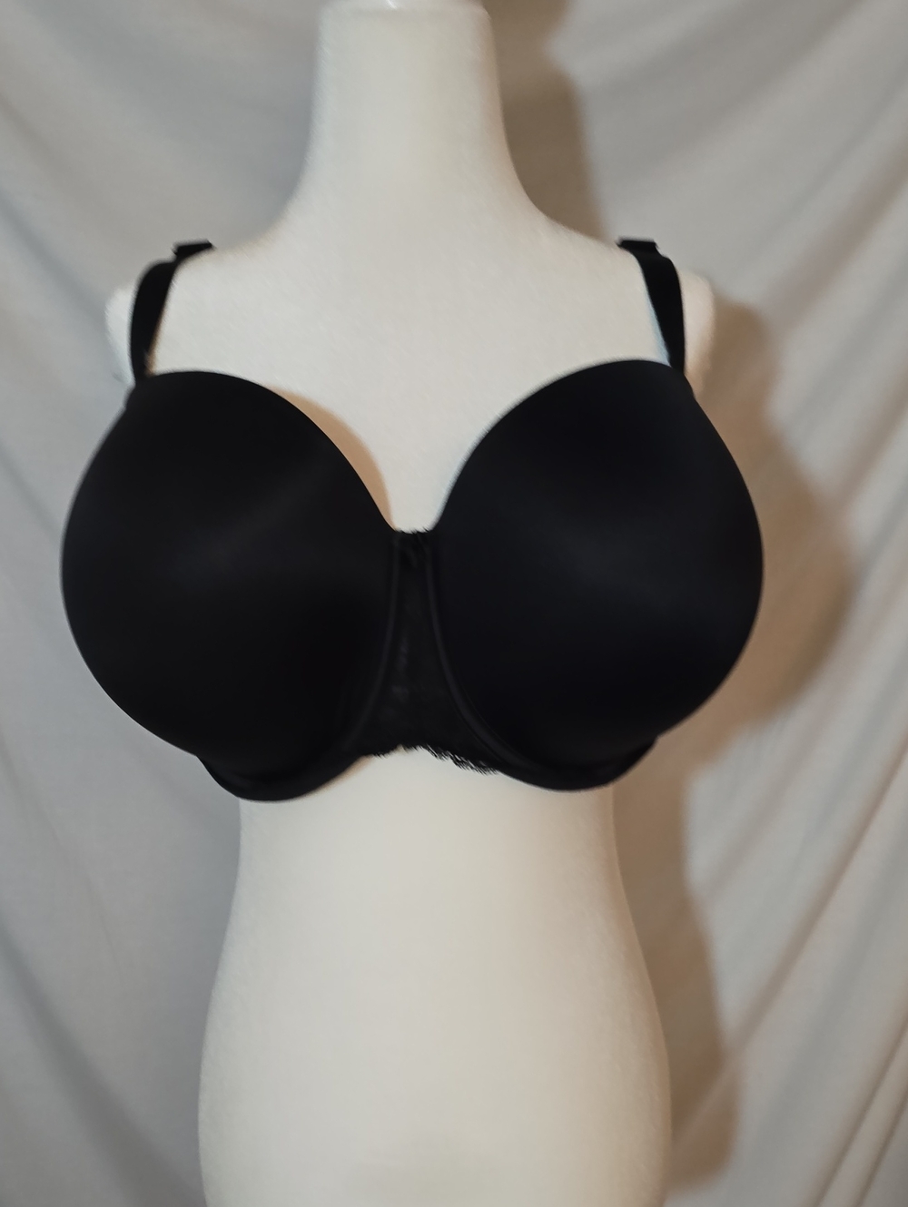Auden Black Smooth Underwire Molded Convertible Bra 3 Ways To Wear It